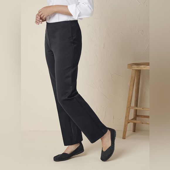 Coldwater Creek Ponte Perfect Holly Pocket Pants pants size L - Picture 2 of 13